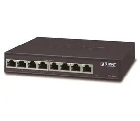 Planet GSD-805v2 / Switch / 8x 1000Base-T / VLAN / IEEE 802.3az / fanless