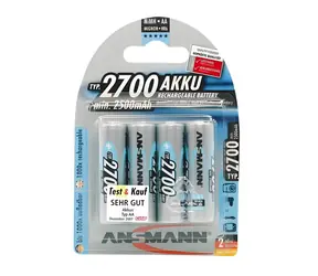 Ansmann 2700 AA / Akumulátor / 2500 mAh / 4 ks