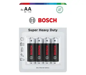 Bosch R6SHD4B/00 / Baterie / AA / Heavy Duty / 4 ks