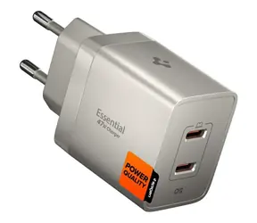 Spigen Essential EE472EU 47W natural titanium / Nabíječka / 2x USB-C
