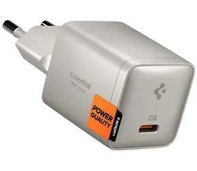 Spigen ArcStation Essential 30W Natural Titanium / Nabíječka / USB-C / QC / PD