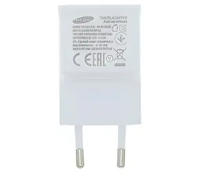 Samsung EP-TA50EWE bílá / Cestovní nabíječka / USB-A / 8W