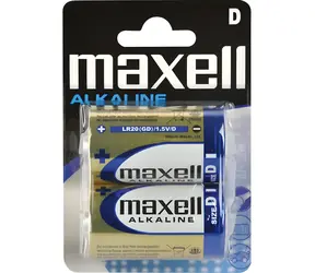 Maxell LR20 D / Baterie / alkalické / 1,5 V / 2 ks