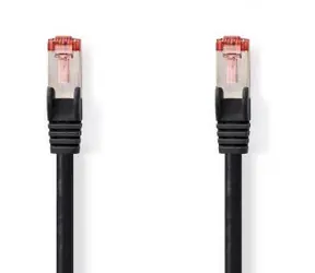 Nedis CAT6 S/FTP 15 m černá / Síťový kabel / RJ45 - RJ45 / LSZH