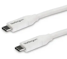 StarTech bílá / Napájecí kabel USB-C / PD / 5A / 4 m