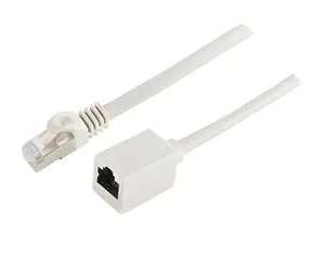 Shiverpeaks Cat7 2 m šedá / Prodlužovací kabel / S/FTP / RJ45 vidlice-zásuvka / 600 MHz