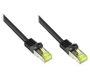 Good Connections Cat7 S/FTP 15m černá / Patch kabel / RJ-45 / 600 MHz
