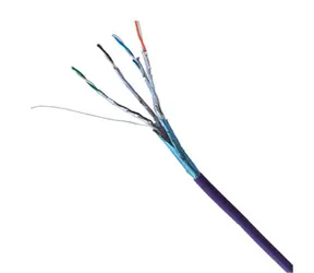 Belden Cat.6A fialová / Instalační kabel / F/FTP / 500 m / LSOH / drát