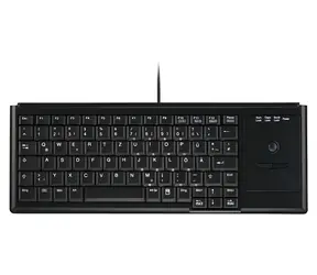 Contour Active Key Industry 4.0 černá / Klávesnice s trackballem / IP68 voděodolná / Drátová USB / QWERTZ DE