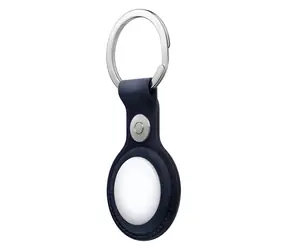 Apple AirTag FineWoven Key Ring námořnicky modrá / Klíčenka / pro AirTag / recyklovaný mikrokepr
