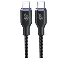 TB Touch Glamour USB-C - USB-C 60W černá / Datový kabel / USB 2.0 / 1,5 m