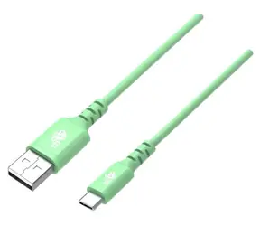 TB Touch 1 m zelená / Datový kabel / USB-A (M) - USB-C (M) / Kulatý