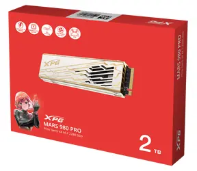 ADATA XPG MARS 980 PRO 2 TB / SSD / M.2 2280 / PCIe Gen5x4 / aktivní chlazení / 14000/13000 MB/s