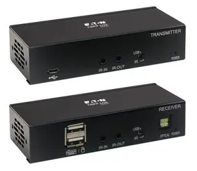 Eaton Tripp Lite B127A-1A1-BCBH černá / AV extender / USB-C - HDMI / Cat6 / 4K 60Hz / dosah 70 m