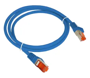 AVIZIO KKS6NIE0.5 modrá / Patch kabel / Cat6 / F/UTP / RJ-45 / 0,5 m