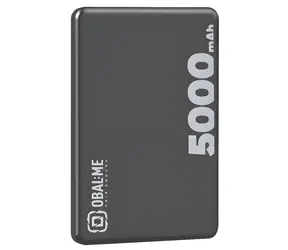 OBAL:ME MagNetix černá / Powerbanka / 5 000 mAh / MagSafe / 15W bezdrátové / 20W USB-C