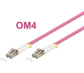 OEM LC-LC / Optický patch kabel / Duplex / 50/125 MM OM4 / 20 m