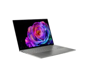 Acer Swift 16 AI šedá / Notebook / 16" OLED T 120Hz / Intel Core Ultra X7-358H / 16GB / 512GB SSD