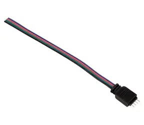 Konektor RGB LED pásku s piny / Konektor / Propojovací