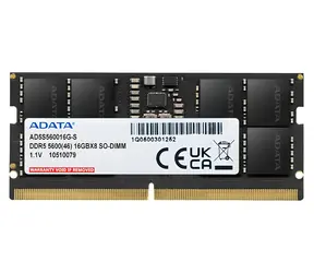 ADATA 16 GB (1x16 GB) DDR5 5600 MHz / Operační paměť / SO-DIMM / CL46 / 1,1 V