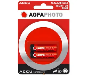 AgfaPhoto Value Energy / Nabíjecí baterie / AAA (HR03) / 1,2 V / 1000 mAh / 2 ks