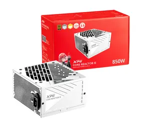 ADATA XPG CORE REACTOR II bílá / Zdroj / 850W / ATX 3.0 / 80PLUS Gold / modulární / 120mm ventilátor