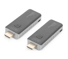 Digitus DS-55318 černá / Bezdrátový HDMI extender / dosah 50 m / Full HD 60Hz / Wi-Fi 5 GHz / WPA2