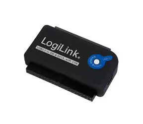 LogiLink adaptér USB 2.0 na IDE a SATA černá / Adaptér / IDE/ATA, SATA / OTB / 1,2 m