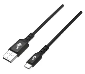 TB Touch 1 m černá / Datový kabel / USB-A (M) - USB-C (M) / Kulatý