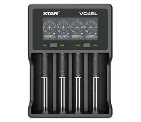 XTAR VC4SL / Nabíječka baterií / Li-Ion / Ni-MH / Ni-Cd / 4 sloty / 18650