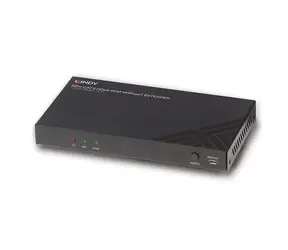 Lindy HDBaseT Cat.6 100m / HDBaseT vysílač / HDMI 4K60Hz / audio, IR, RS-232 / černá