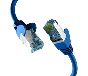 EFB Patch kabel Cat7 3 m modrá / Patch kabel / S/FTP / Cat7 Rohkabel / RJ-45 / LSZH
