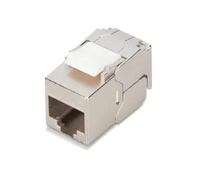 Digitus DN-93615-S šedá / Keystone modul / CAT6A / stíněný / RJ-45 / LSA