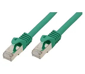 Shiverpeaks Cat7 S/FTP patch kabel 30m zelená / Patch kabel / RJ45-RJ45 / LSZH / 600 MHz
