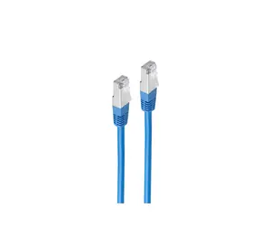 Shiverpeaks Cat6 S/FTP patch kabel 30m modrá / Patch kabel / RJ45-RJ45 / LSZH / 250 MHz