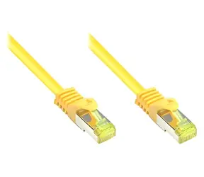 Good Connections Cat7 žlutá / Patch kabel / S/FTP / RJ-45 / 2 m / 600 MHz / 10 Gbit/s