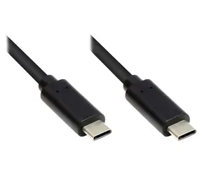 Good Connections USB-C - USB-C černá / Kabel / USB 3.2 Gen 1 / 1,5 m / 5 Gbit/s / 3 A