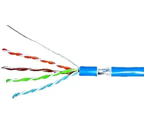 Schrack Cat.5e modrá / Instalační kabel / F/UTP / 305 m / LS0H / drát