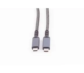 Shiverpeaks nabíjecí kabel USB-C / Nabíjecí kabel / USB 3.2 / 100 W PD / textilní / 1 m