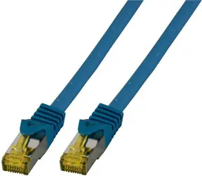 EFB Cat6A modrá / Patch kabel / S/FTP / LSZH / RJ-45 / 0,5 m