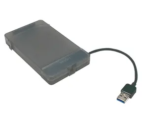 LogiLink adaptér USB 3.0 na 2,5" SATA šedá / Adaptér / Pro 2,5" HDD a SSD / USB 3.0