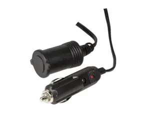 LogiLink Prodlužovací kabel autozapalovače černá / Prodlužovací kabel / 3 m