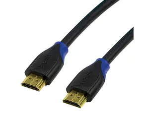 LogiLink HDMI kabel s Ethernetem černá / Kabel / HDMI 2.0 / 3 m / 4K/60Hz