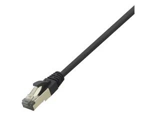 LogiLink PrimeLine černá / Patch kabel / Cat8.1 S/FTP / 15 m / RJ-45 / LSZH