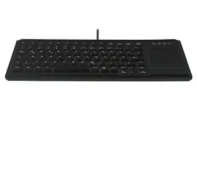 Contour ACTIVE KEY Industry 4.0 černá / Klávesnice s touchpadem / IP68 / QWERTZ DE / USB