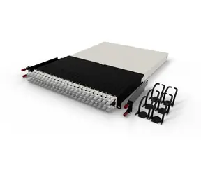 PatchBox One Cassette 30RU UTP bílá / Organizér kabeláže do racku / 19" / 1U / PoE 802.3bt