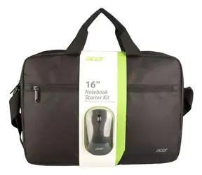 Acer Starter Kit 16" černá / Batoh a bezdrátová myš / Bluetooth / 1600 DPI