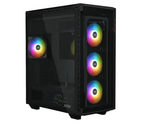 ADATA XPG BATTLECRUISER II černá / Skříň / E-ATX / 2x USB-A 3.2 / 1x USB-C 3.2 / 4x 120mm / průhledná bočnice
