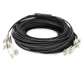 Digitus / Optický breakout kabel / LC/LC UPC / OM4 50/125 / 12 vláken / 30 m