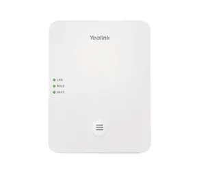 Yealink W80 bílá / DECT IP základnová stanice / Multi-Cell / PoE / Ethernet RJ-45